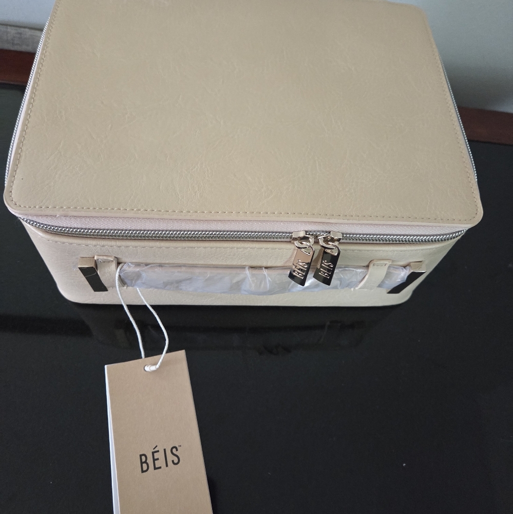 Cream Travel Bag